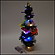 イルミネーションライト付き　手作りクリスマスツリー