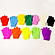 のびのびカラー手袋(10双)