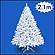 クリスマスツリー　ホワイトパインツリー　H210cm×W145cm　3分割