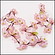 桜装飾　桜ガーランド　L180cm